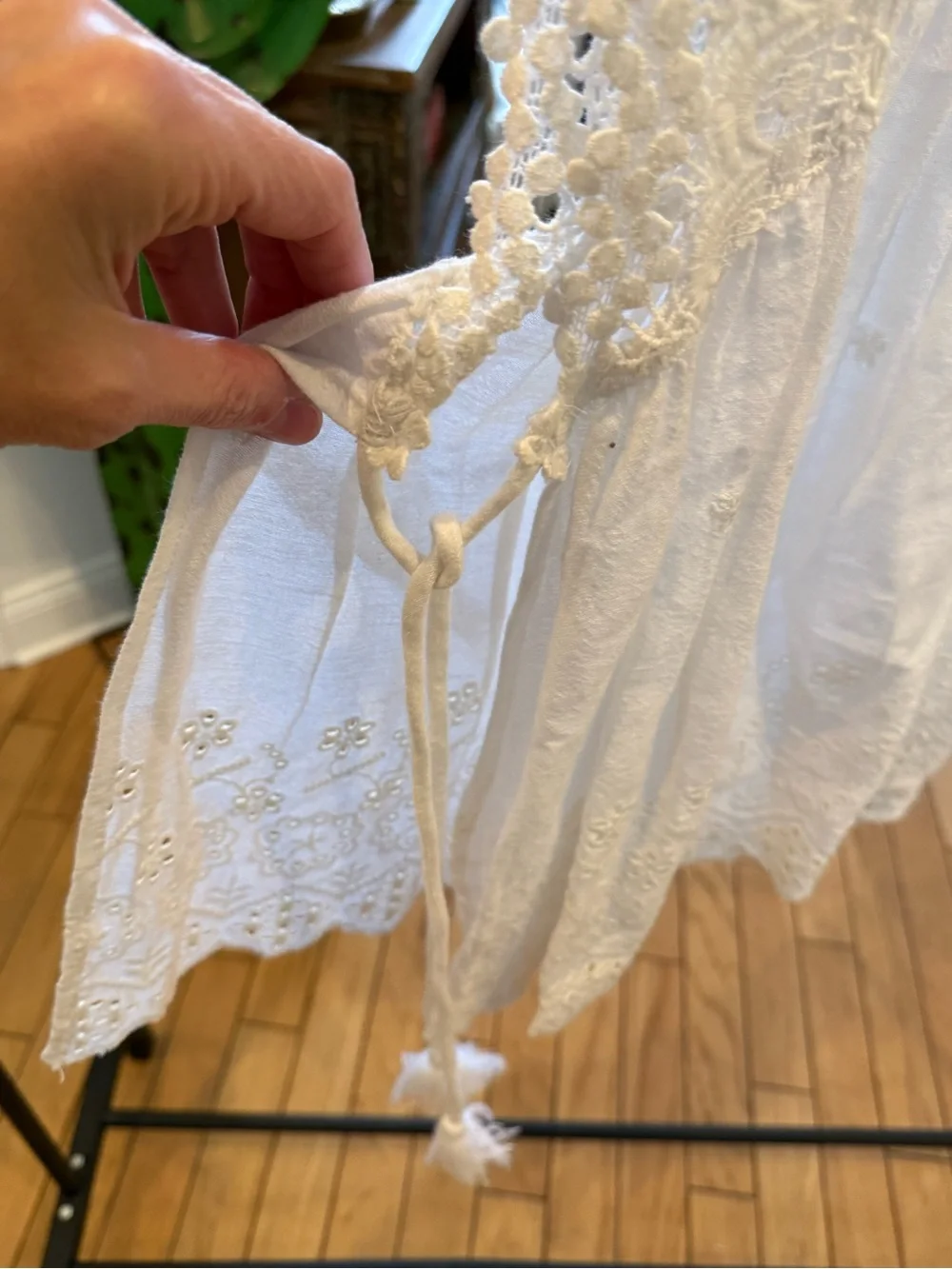 Free People lightweight white
